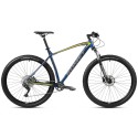 Dviratis Romet Mustang M4 2024 blue-yellow-17" / M