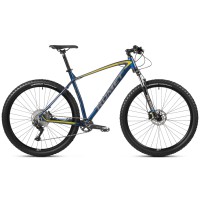 Dviratis Romet Mustang M4 2024 blue-yellow-17