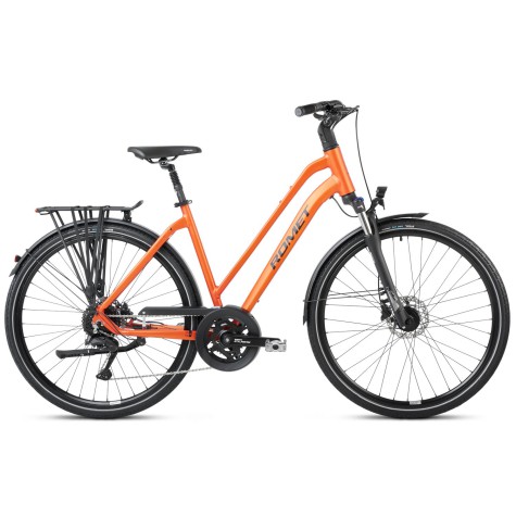 Dviratis Romet Gazela 5 CS 2024 orange-black-20" / L