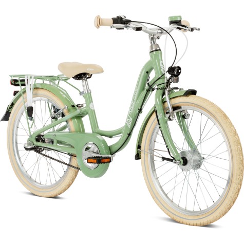 Dviratis PUKY Skyride 20-3 Classic Alu retro green