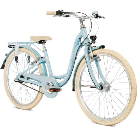 Dviratis PUKY Skyride 24-3 Classic Alu retro blue