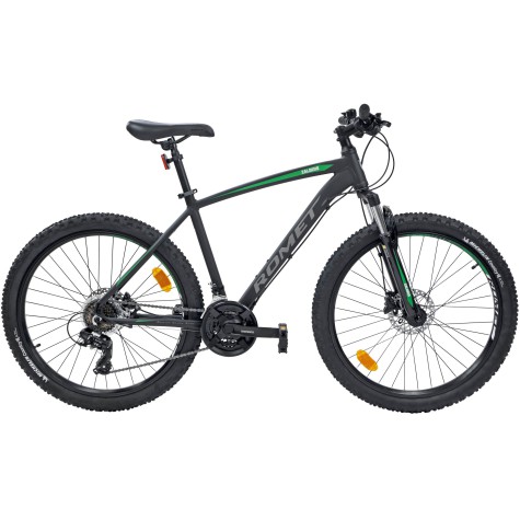 Dviratis Romet ŽALGIRIS R6 black-green-18" / L