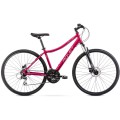 Dviratis Romet Orkan 1 D 2024 dark pink-17" / M