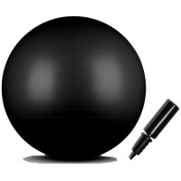Gimnastikos kamuolys Sanro Anti-burst 85cm juodas..
