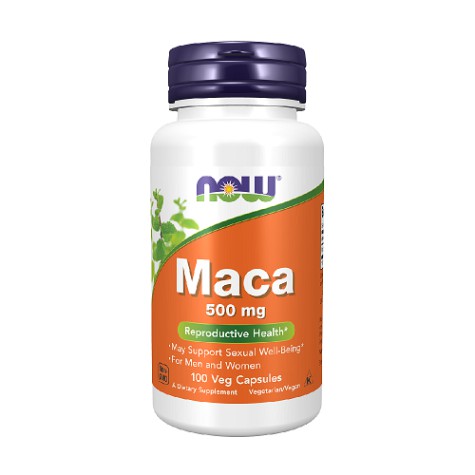 NOW Maca 500mg - 100 kaps.