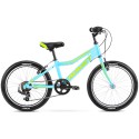 Dviratis Romet Rambler KID 1 20“ Alu 2023 blue-green-gold