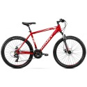 Dviratis Romet Rambler R6.2 2024 red-white-grey-17" / M