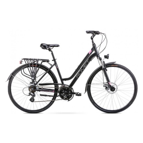 Dviratis Romet Gazela 2 28“ 2023 black-pink-17“ / M