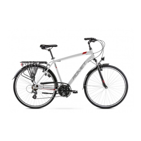 Dviratis Romet Wagant 28“ 2023 silver-red-19“ / M